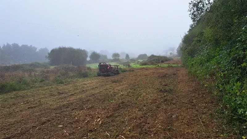 Ouverture dune parcelle pour chevaux 4